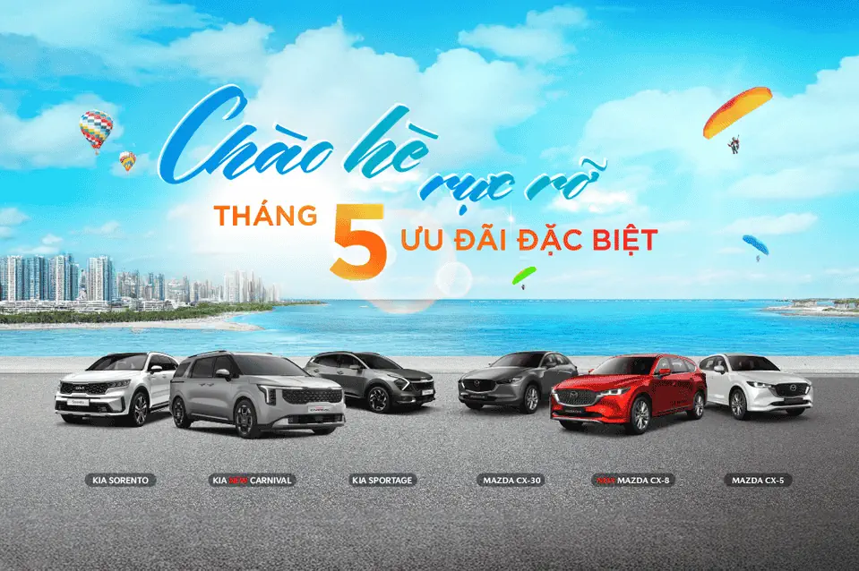 Chào hè rực rỡ cùng THACO AUTO với ưu đãi đặc biệt