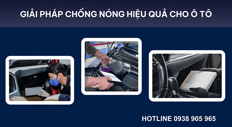 THACO AUTO Vĩnh Long mang đến giải pháp chống nóng hiệu quả cho ô tô
